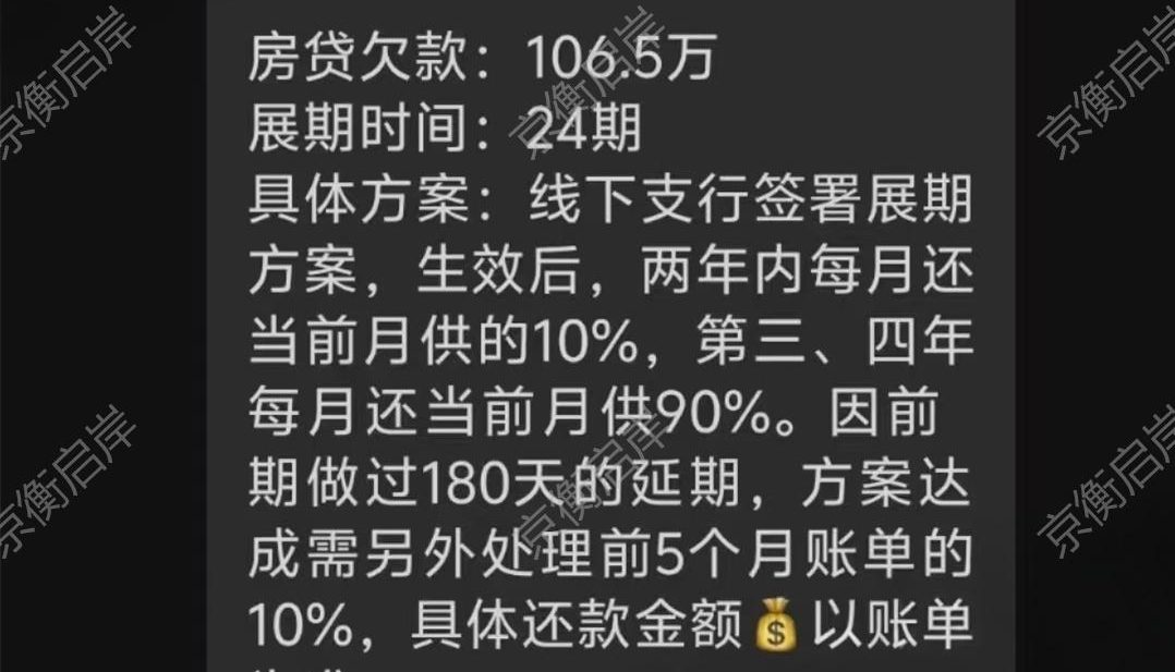 农行房贷延期优化案例